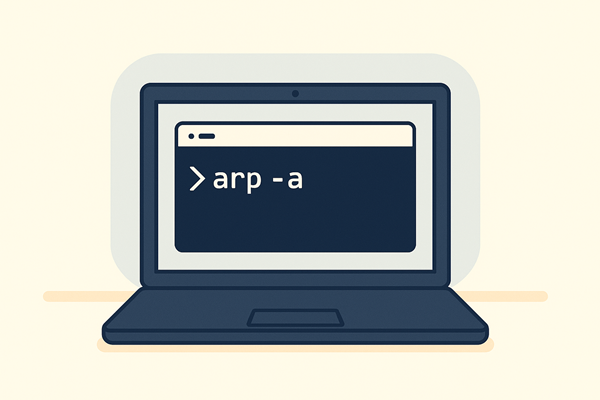 arp -a