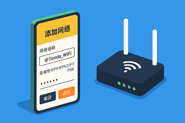 手动添加WIFI网络名称